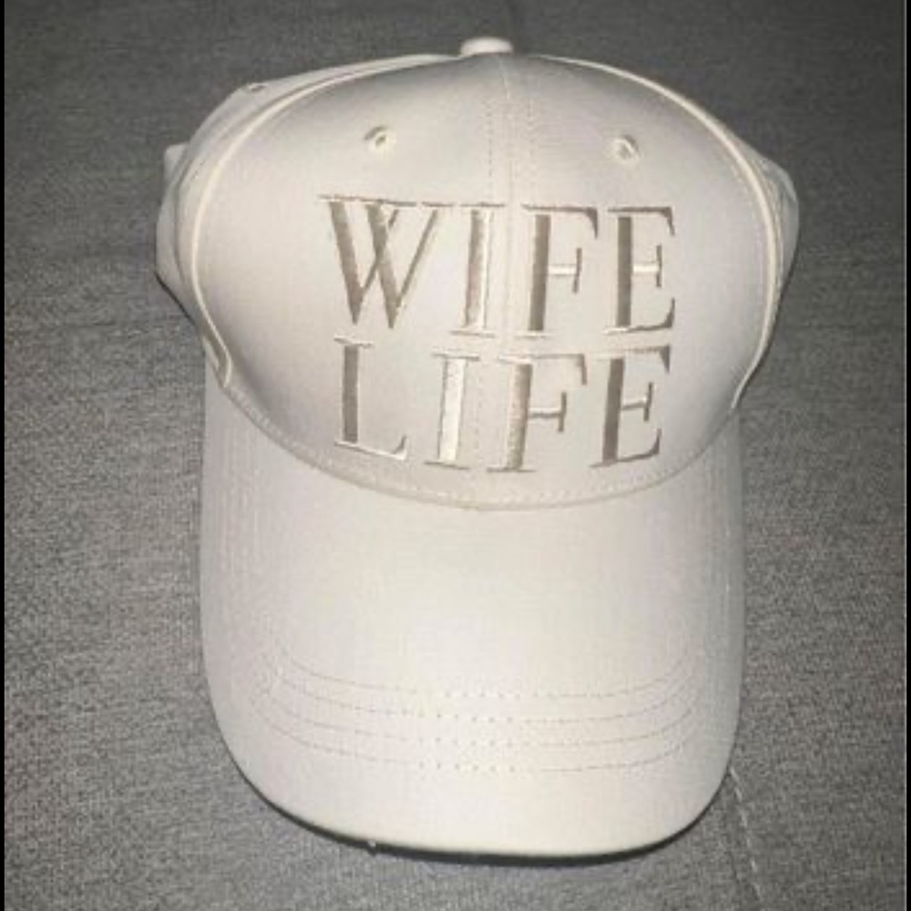 White “Wife Life” Hat